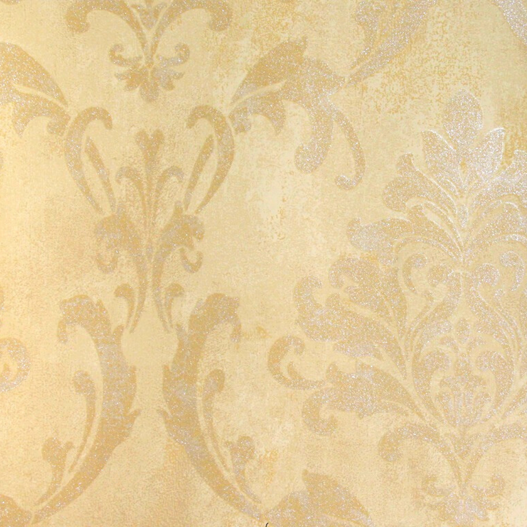 Lyndhurst Golden Baroque Motif Design Wallpaper 331910