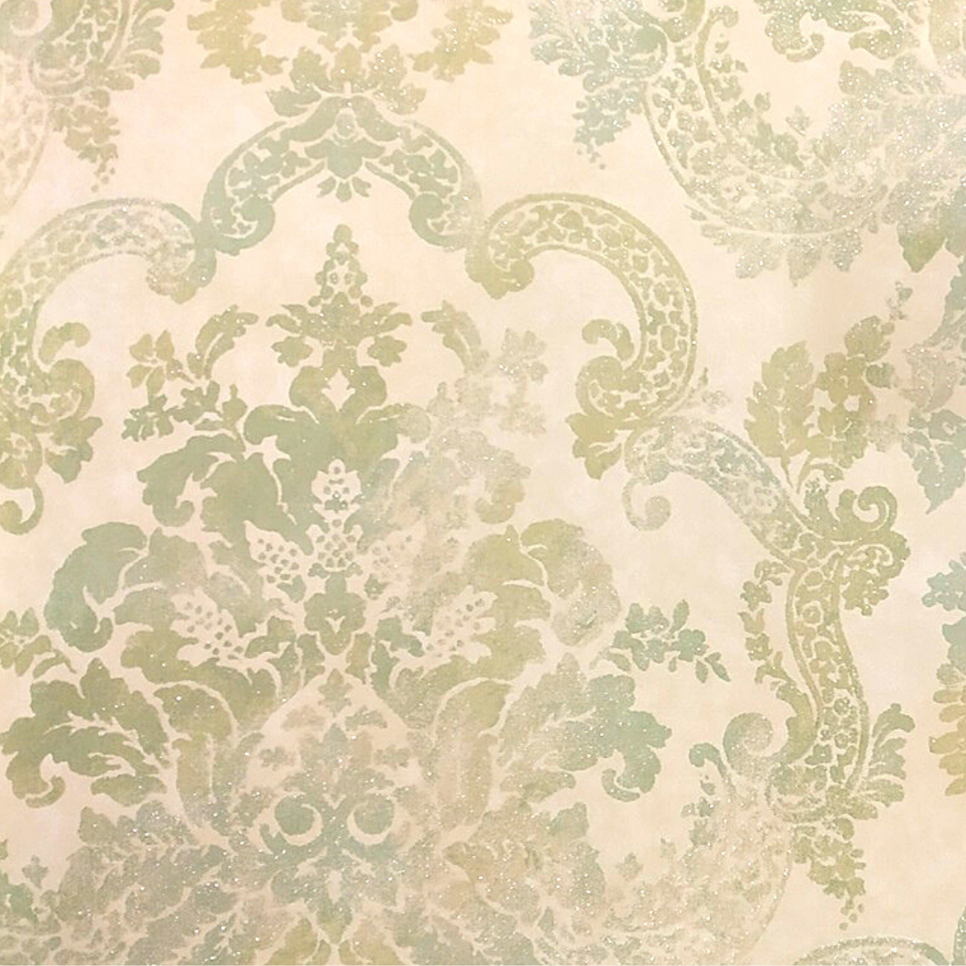 Lyndhurst Beige Baroque Motif Design Wallpaper 331921