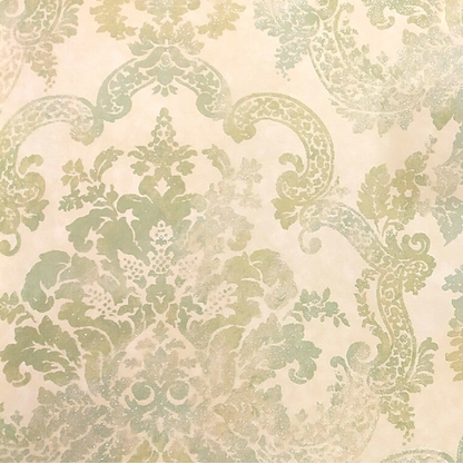 Lyndhurst Beige Baroque Motif Design Wallpaper 331921