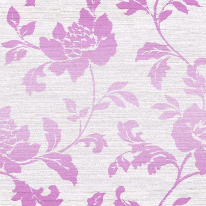 Flamenco Pink Floral Design Wallpaper 320762