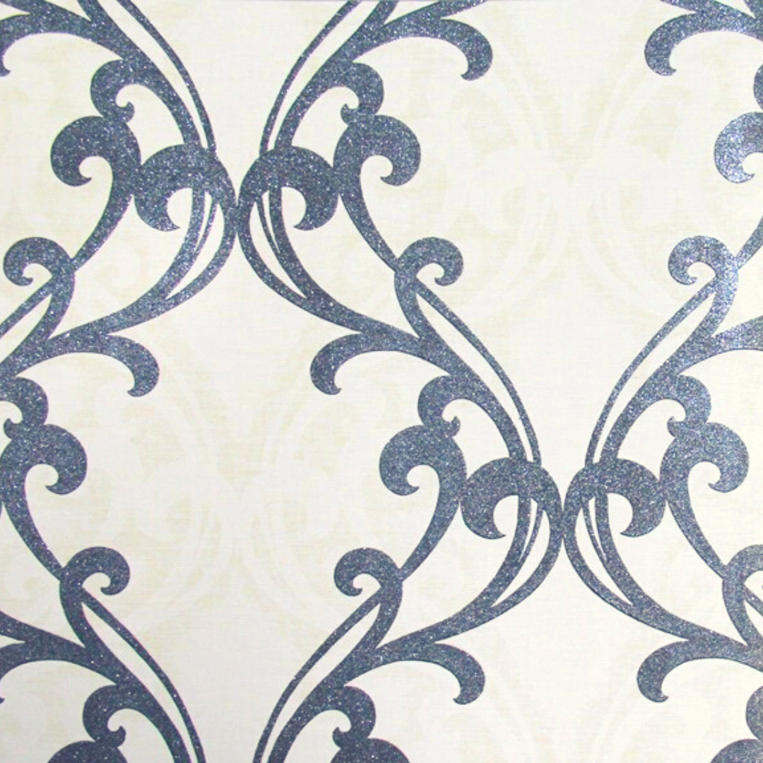 Lyndhurst Beige & Grey Baroque Design Wallpaper 331960