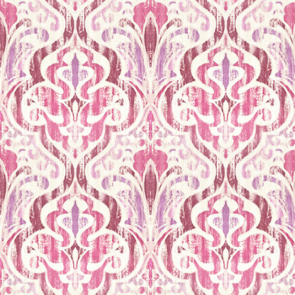 Flamenco Pink & Purple Damask Design Wallpaper 320743