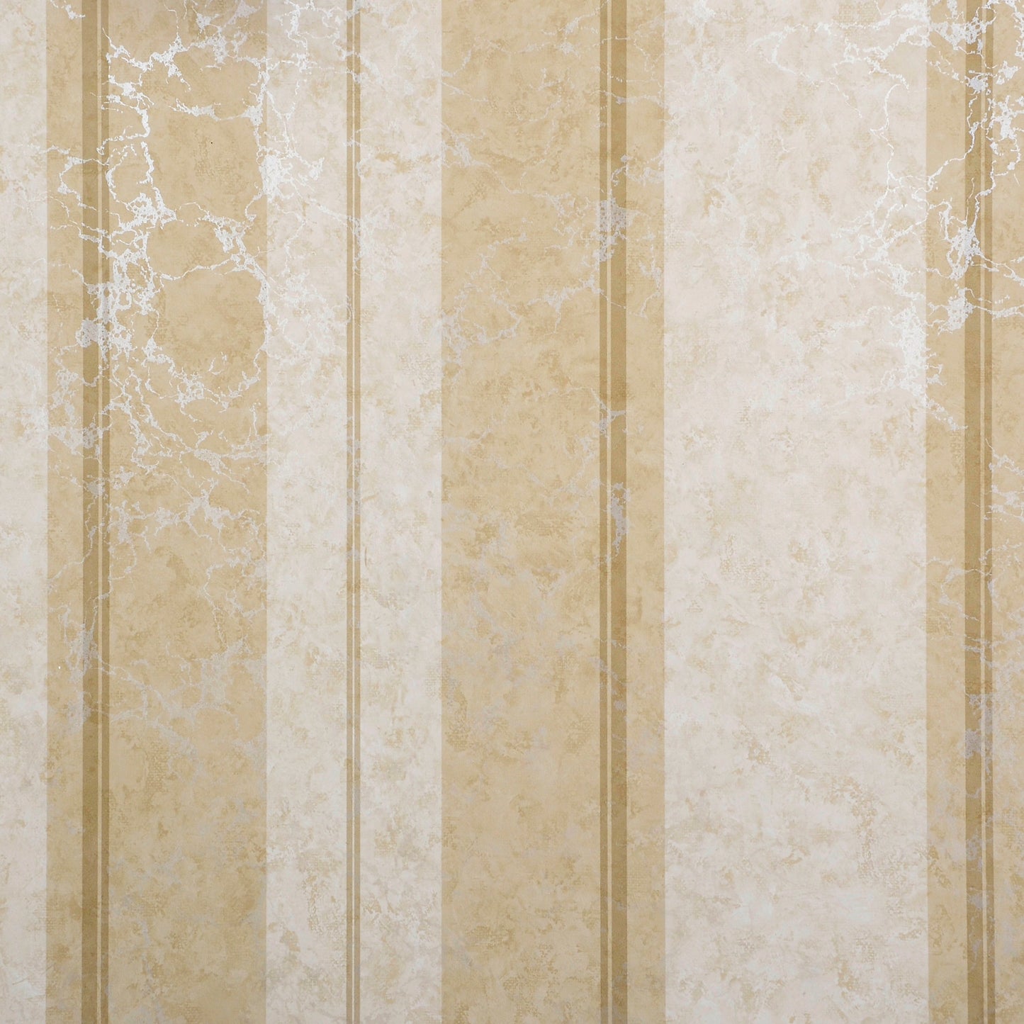 American Classic Brown Silver Marbled Dress Stripes Wallpaper 330848