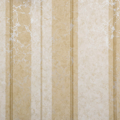 American Classic Brown Silver Marbled Dress Stripes Wallpaper 330848